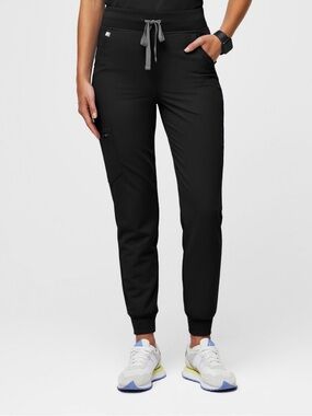 Figs Black Zamora Jogger Scrub Pants XXSP